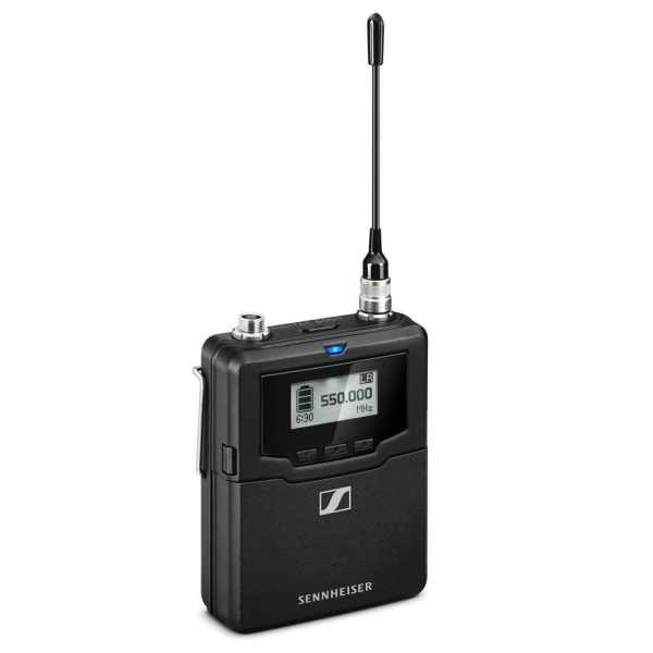 Sennheiser SK 6000BK, Digitaler Taschensender wählbar in (A1-A4; A5-A8; B1-B4)